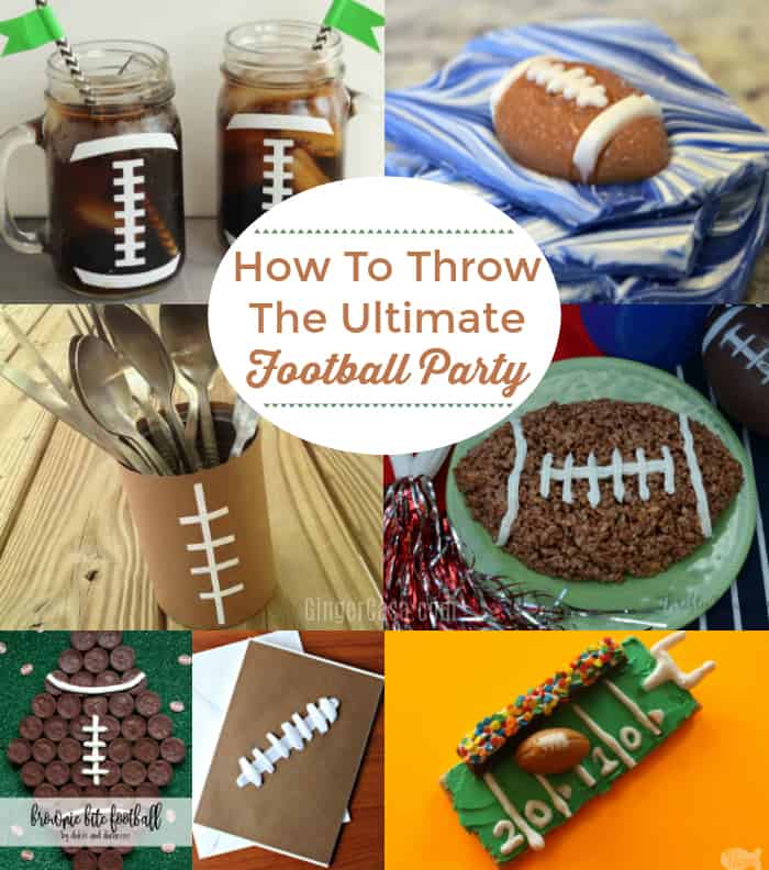 how to throw the ultimate football party for kids