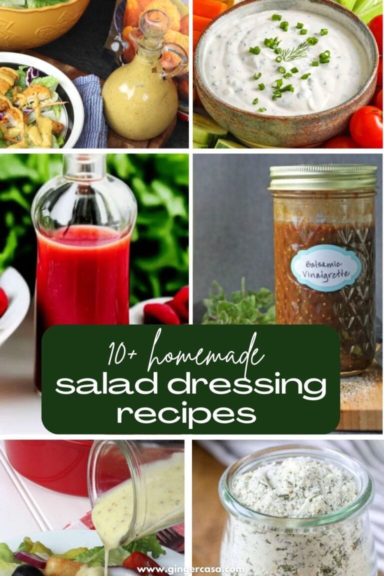 Homemade Salad Dressing and Vinaigrette Recipes