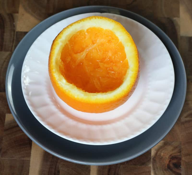 orange smoothie bowl
