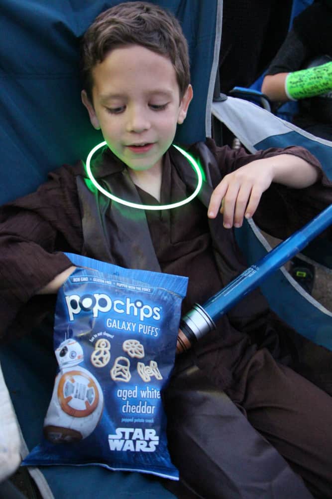star wars costume party popchips
