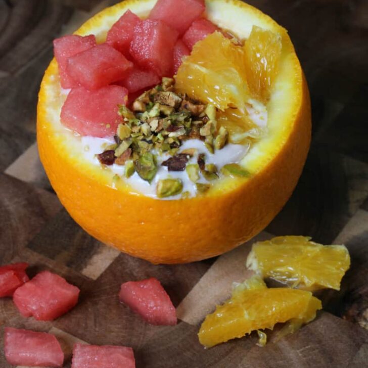 Watermelon Strawberry Orange Smoothie Bowl – A Delicious Breakfast!