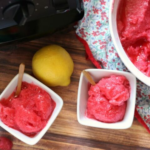 Raspberry Lemonade Sorbet – A Cool, Sweet Summer Treat
