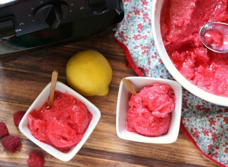 Raspberry Lemonade Sorbet – A Cool, Sweet Summer Treat