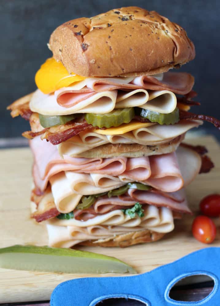 super hero sandwich