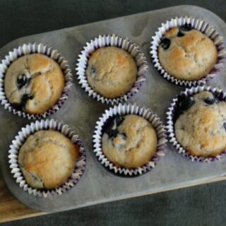 Blueberry Yogurt Muffins and Other Easy Breakfasts with Yogurt