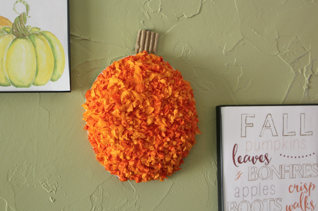 pumpkin craft for kids