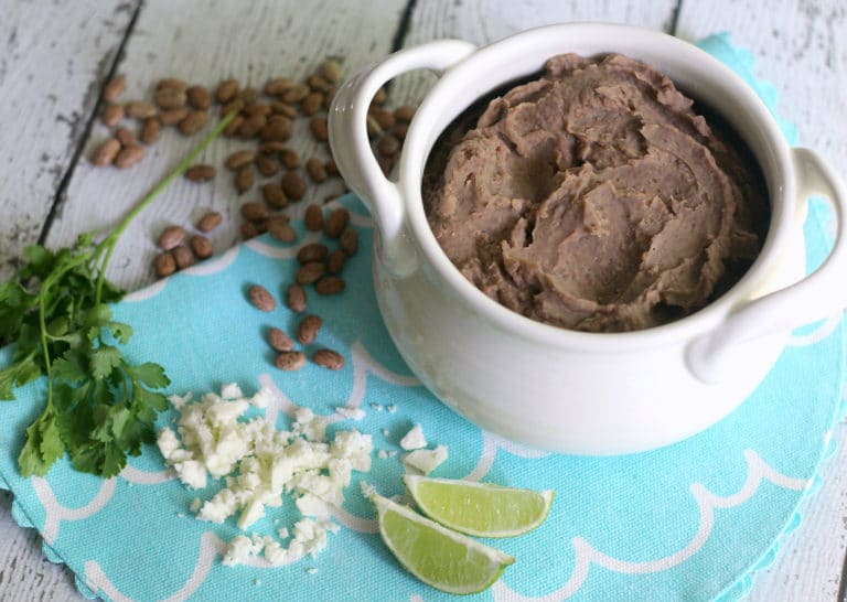 Instant Pot Refried Beans - No Soak Pressure Cooker Pinto Beans, Ready in About an Hour!