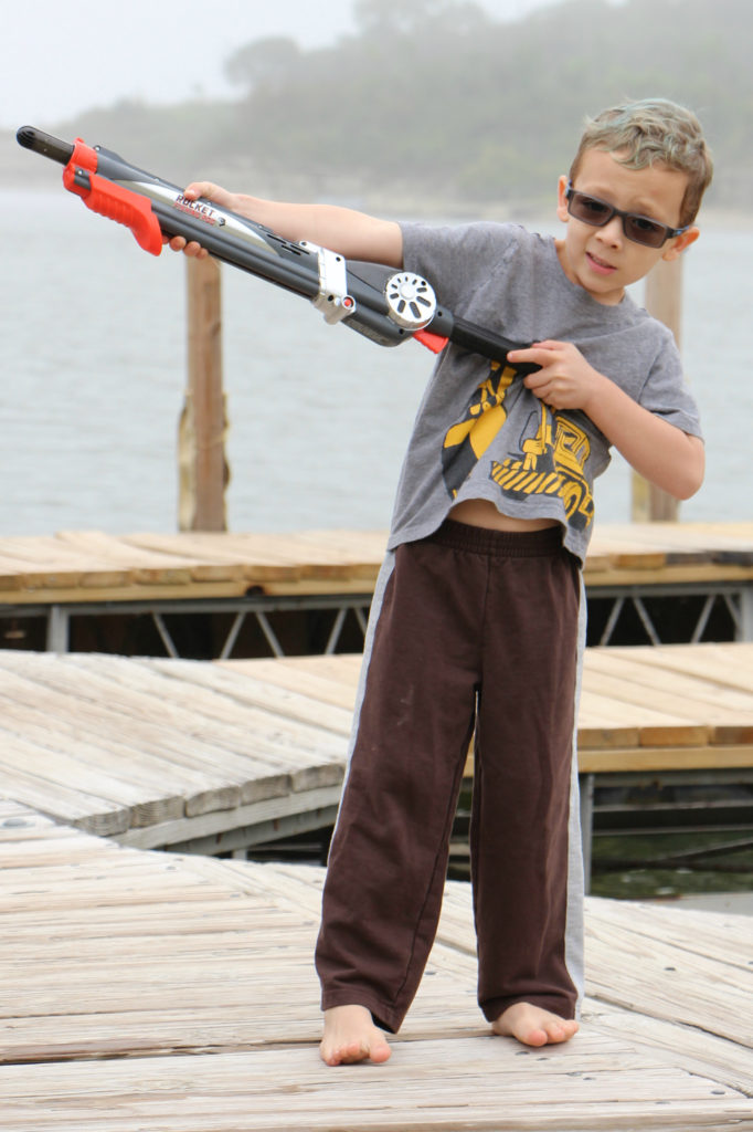 rocket fishing rod kids