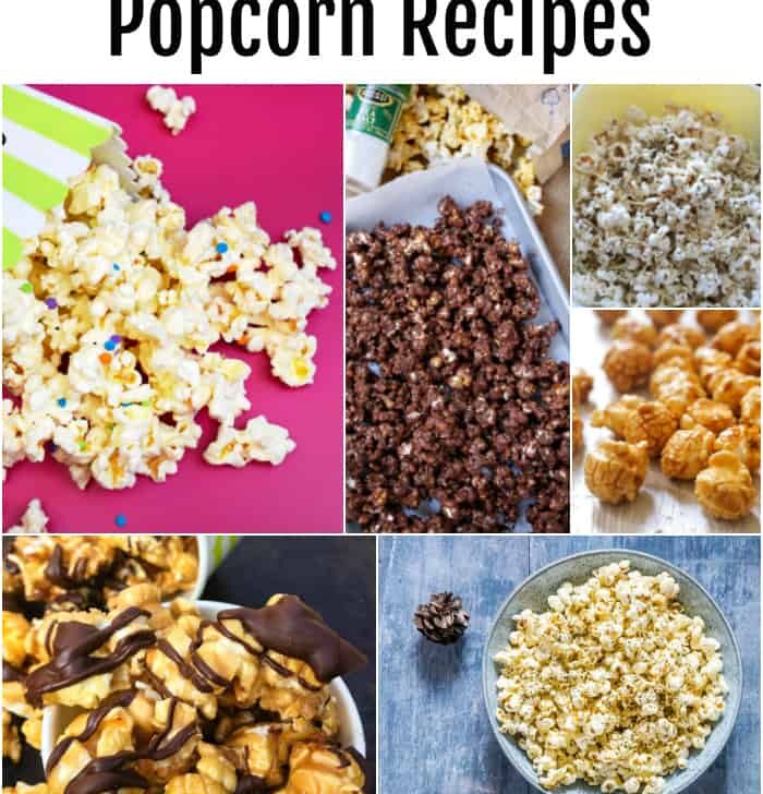 15+ Popcorn Recipes and the Perfect TV for Movie Night or Watching Your Fav Sports Game!