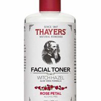 Thayers Alcohol-Free Rose Petal Witch Hazel Toner with Aloe Vera, 12 ounce bottle