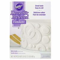 Wilton Decorator Preferred White Fondant, 24 oz. Fondant Icing