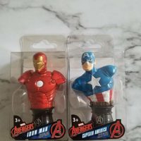 Avengers Iron Man and Captain America Paper Weights