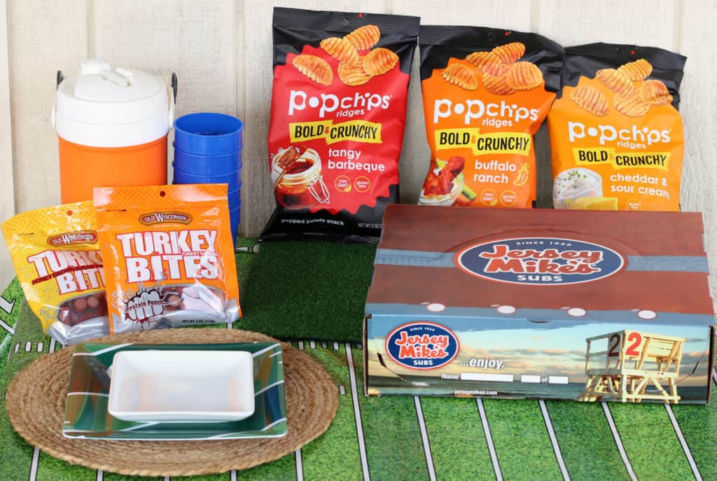 babble boxx football game food