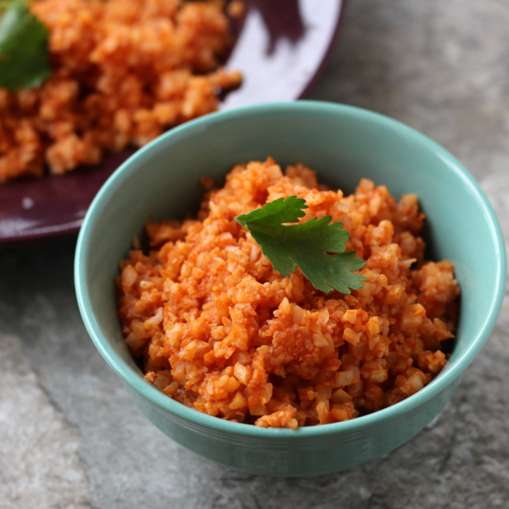 Mexican Cauliflower Rice - Delicious Way to Cut the Carbs and Load Up the Veggies!