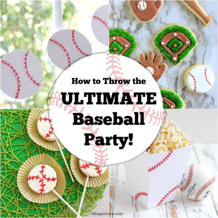 How to Throw The Ultimate Baseball Party 20+ Great Ideas!