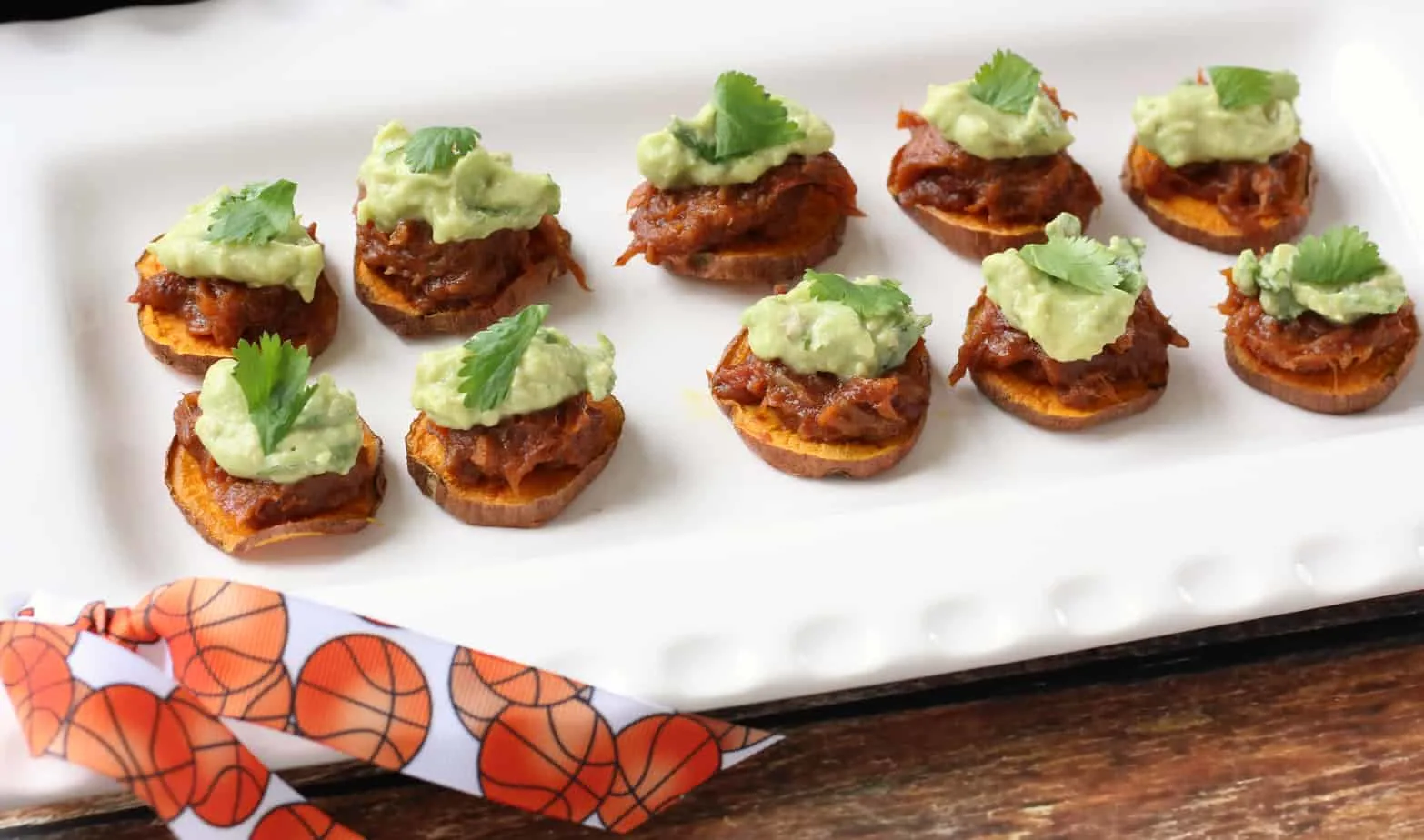 bbq beef sweet potato bites