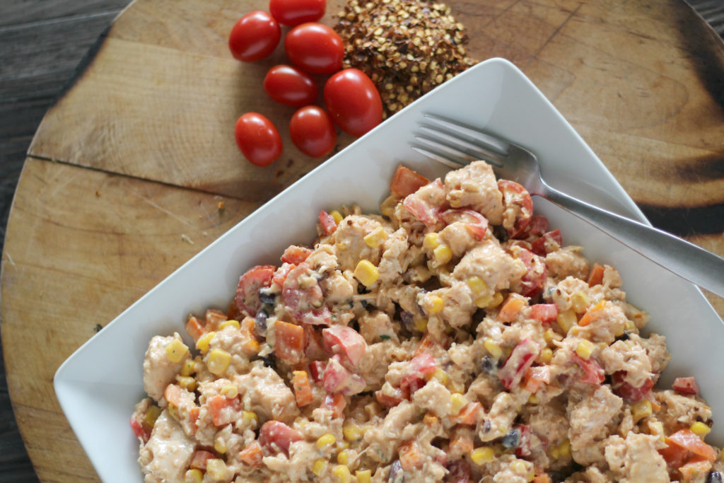 spicy southwestern chicken salad