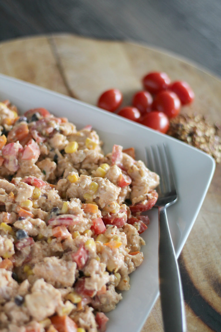 Spicy Southwestern Chicken Salad Recipe for Summer!