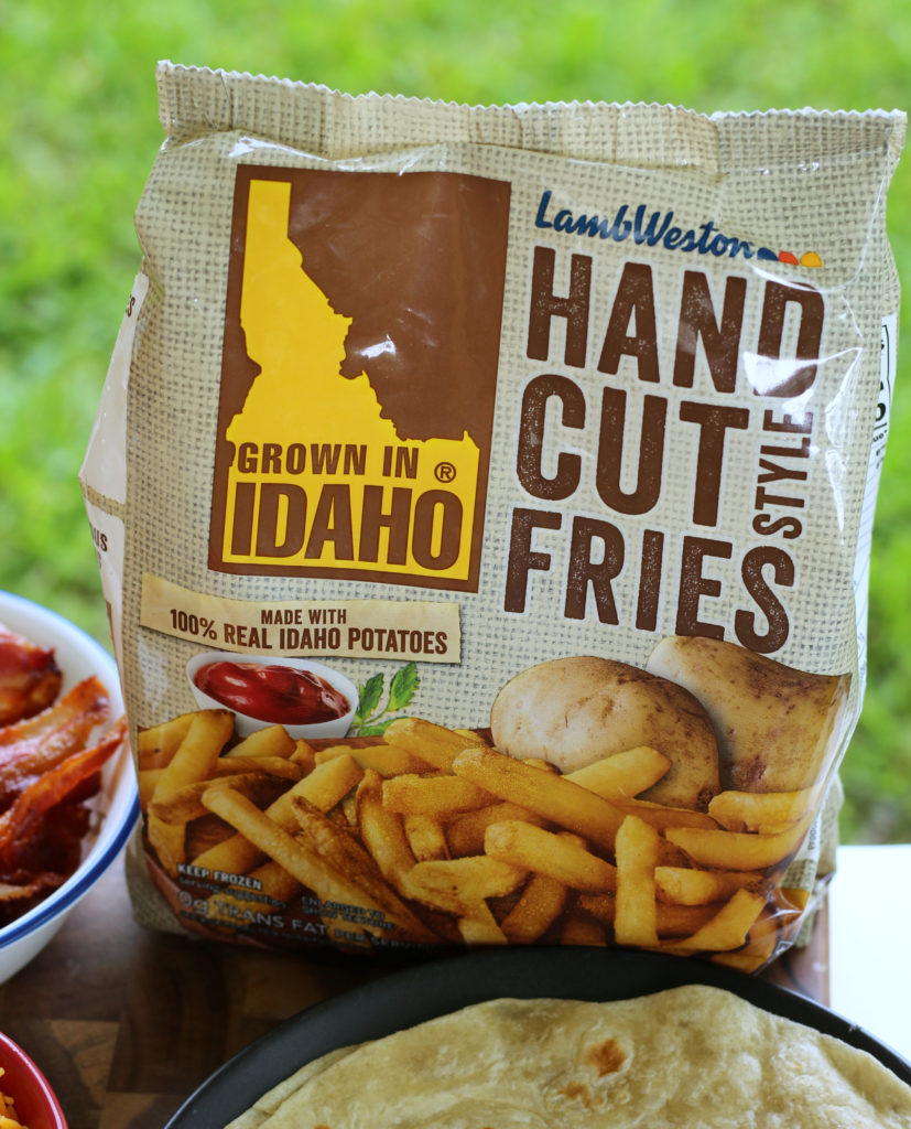 hand cut fries
