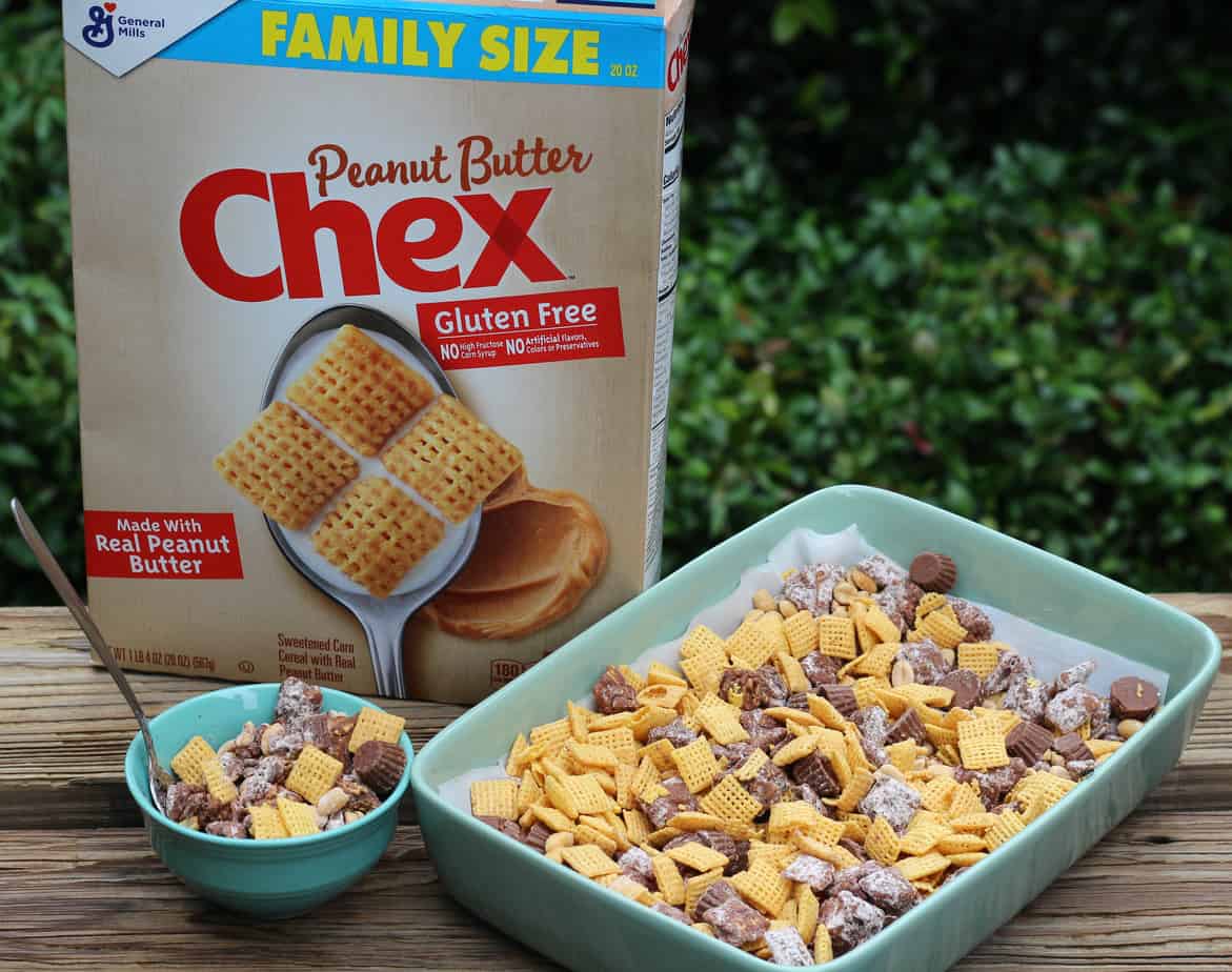 peanut butter chex mix
