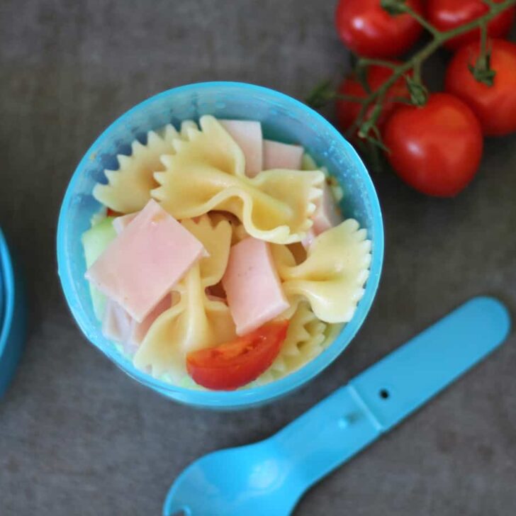 EASY Ham Bowtie Pasta for A Quick Lunch or Dinner!
