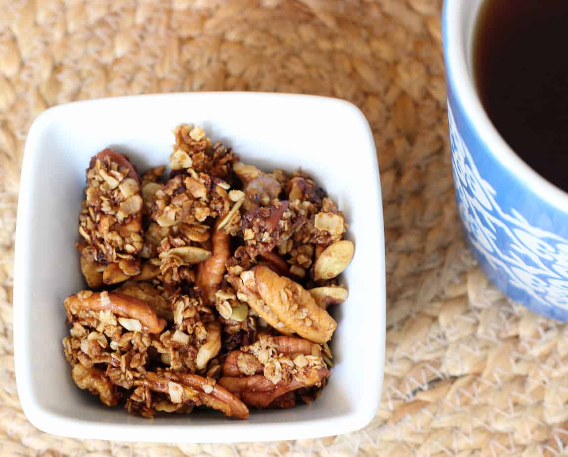 pumpkin pie granola