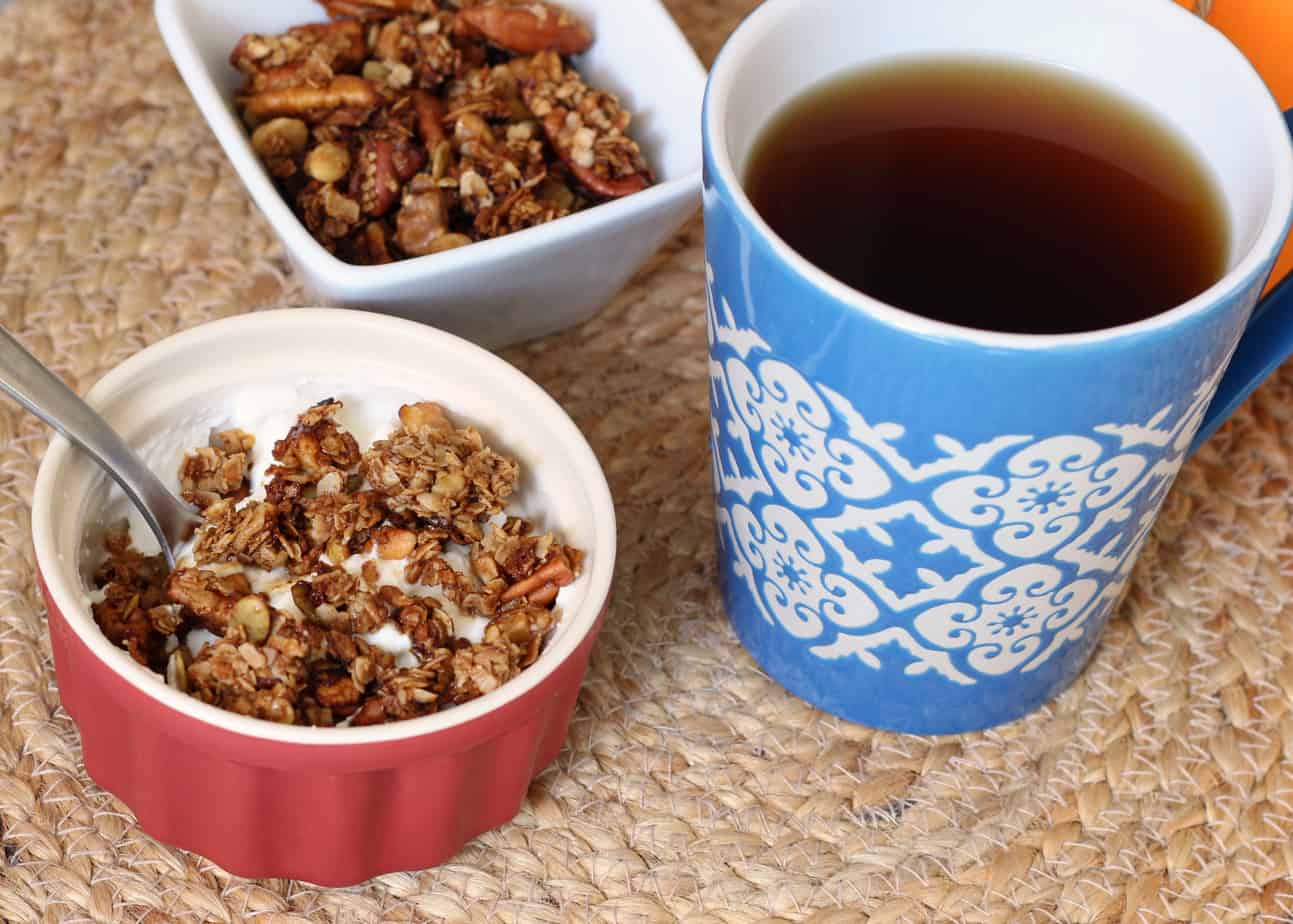 pumpkin pie granola