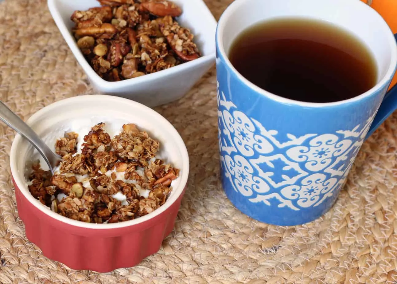 pumpkin pie granola