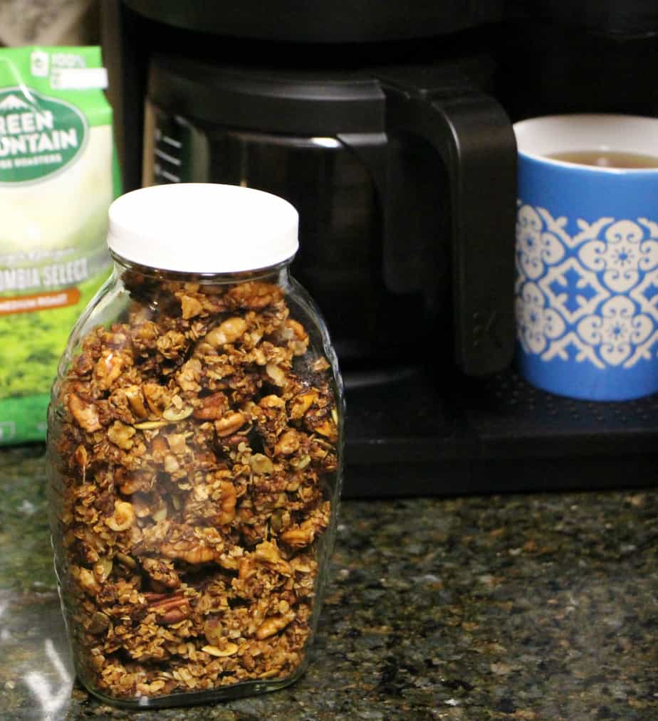 keurig pumpkin pie granola