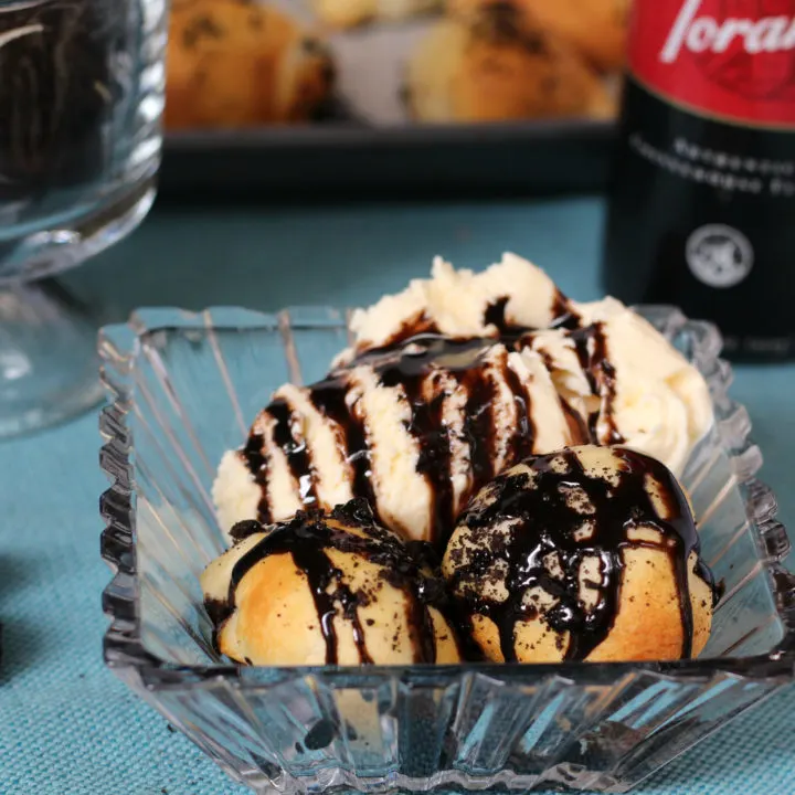 Air Fryer Cookies and Cream Bites