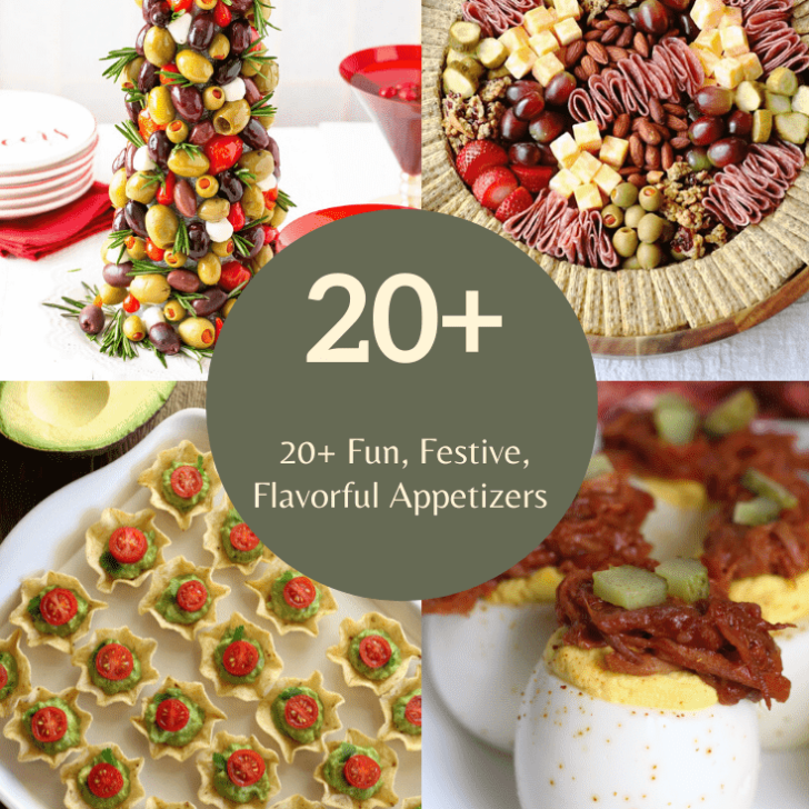 20+ Fun, Festive Holiday Appetizers (and the Bosch 500 Series Dishwasher to Help with Cleanup!)