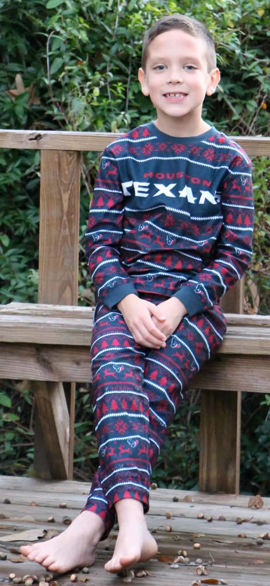 houston texans ugly pajamas for kids