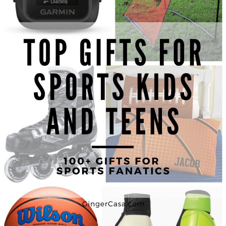 Gifts for Sports Kids and Teens – 100+ Sports Gifts for Sports Fanatics!