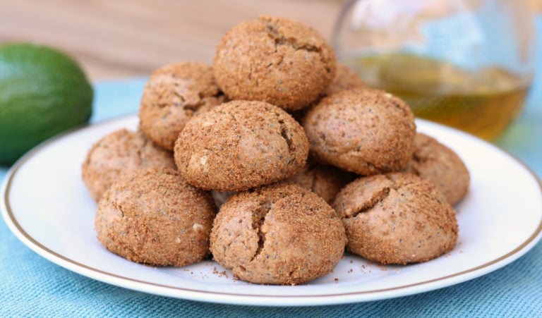 Poppy Seed, and Lime Bites - Bake with Olive Oil