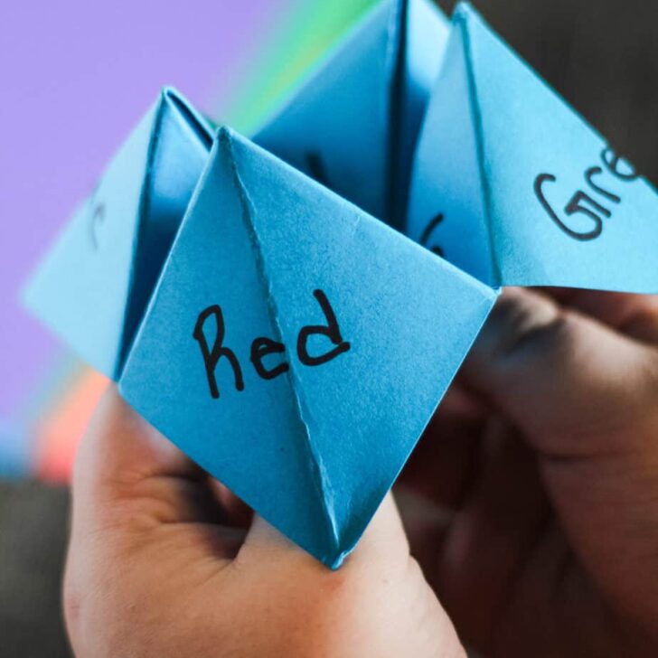 How to Make a Cootie Catcher – An Old School Anxiety and Boredom Buster