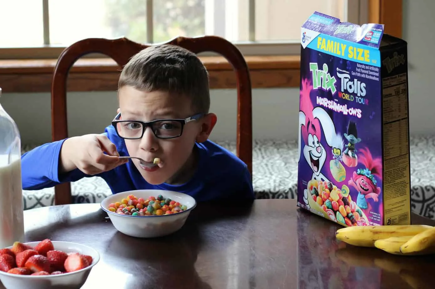 new cereal - Trix Trolls with Marshmallows