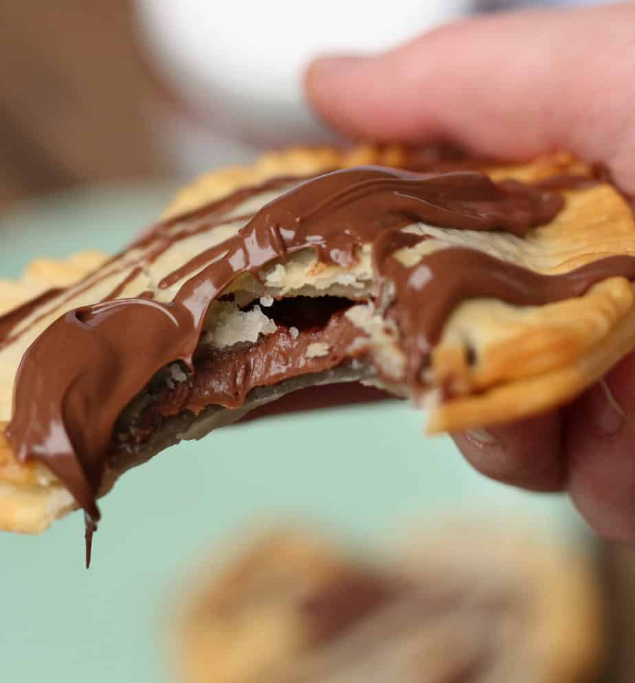 air fryer nutella pop tarts