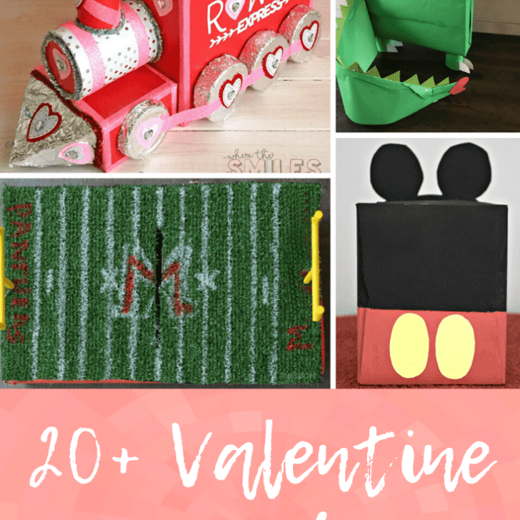 Valentine Box Ideas – 20+ Valentine’s Day Boxes for School!