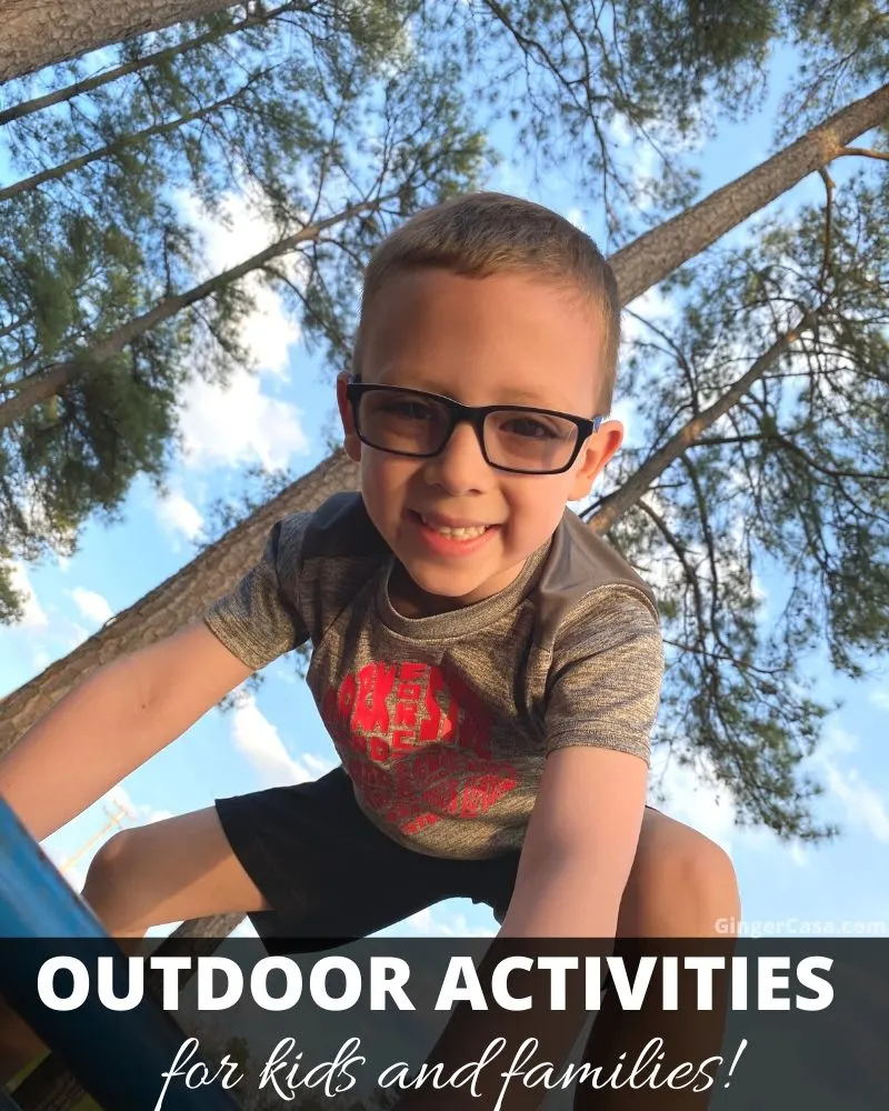 outdoor activities for kids and families