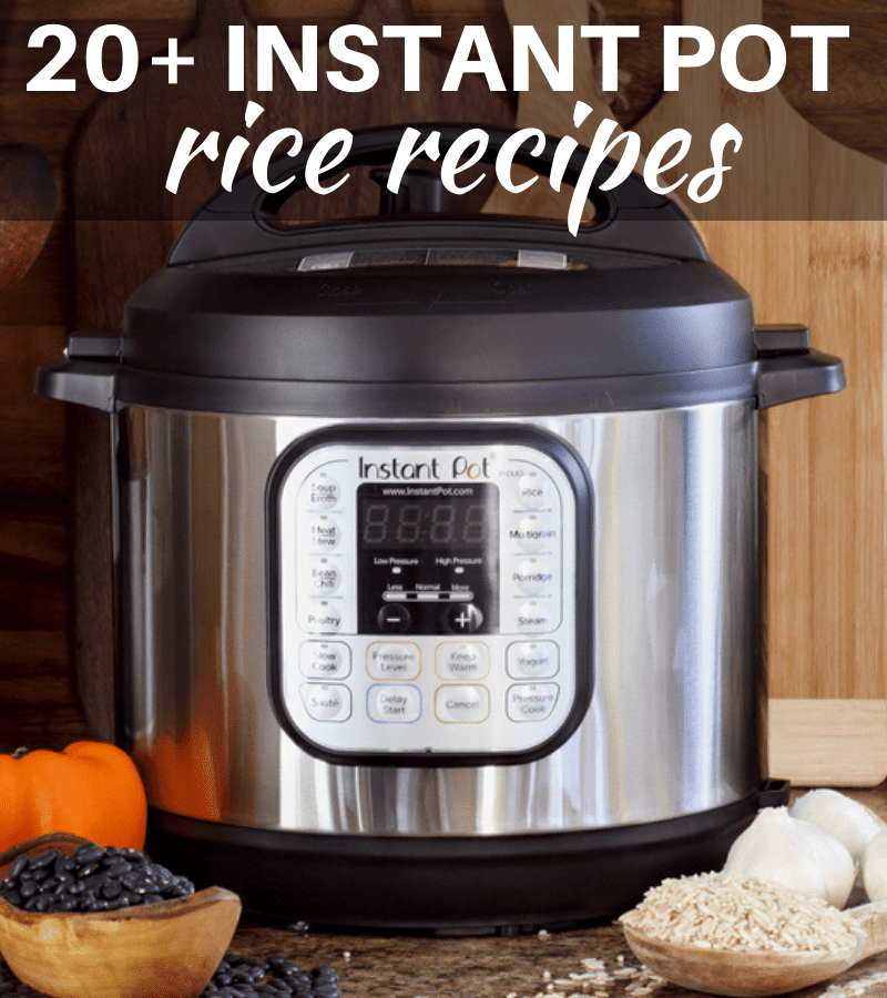 20 instant pot rice recipes