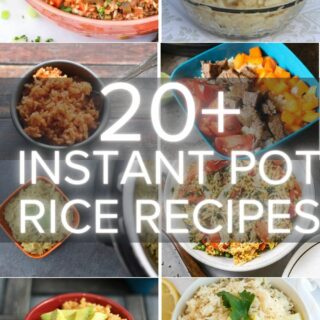 20+ instant pot rice recipes