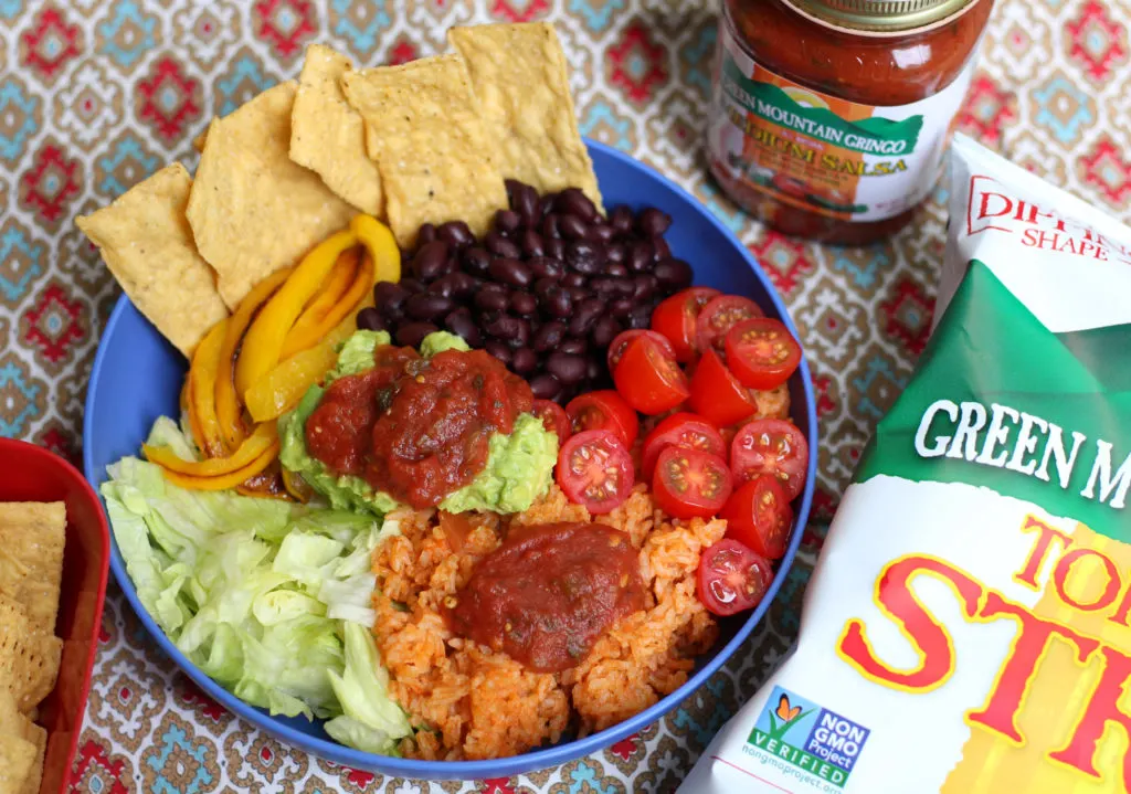 green mountain gringo vegetarian burrito bowls