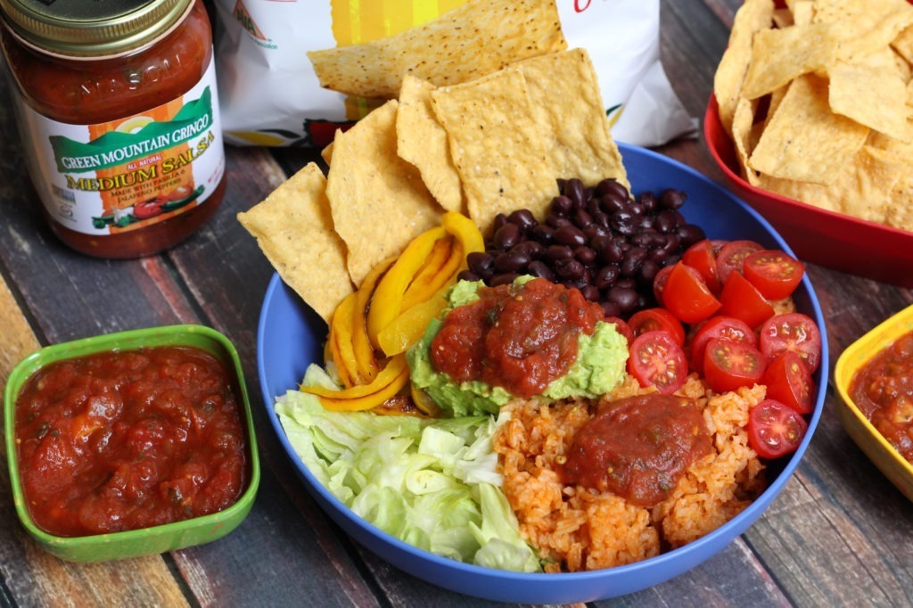 green mountain gringo vegetarian burrito bowls