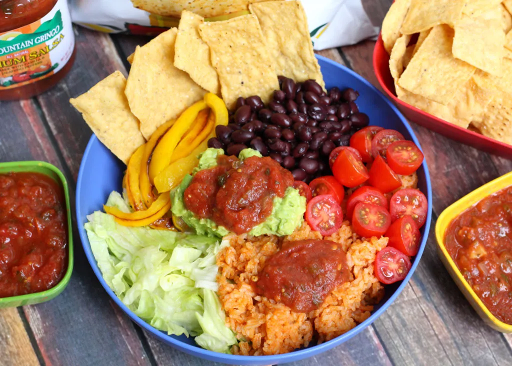 green mountain gringo vegetarian burrito bowls