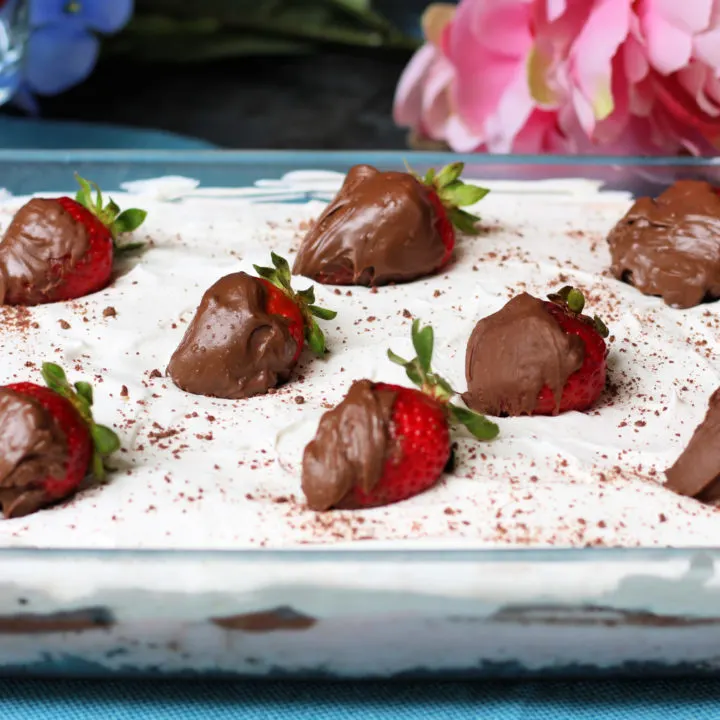 Chocolate Covered Strawberry Dessert