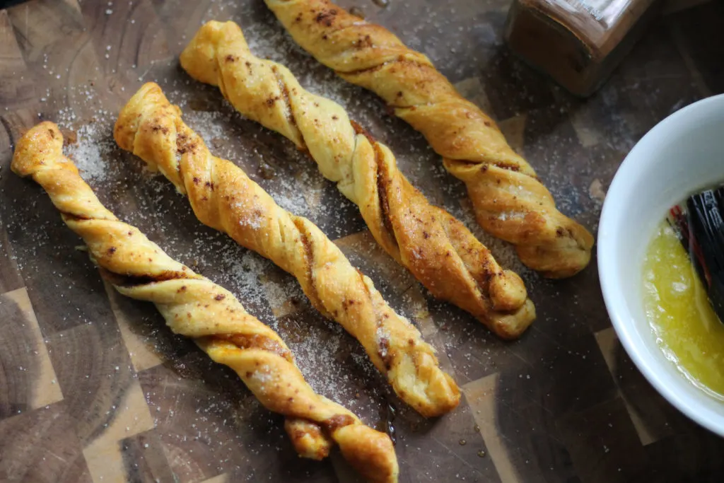 air fryer pumpkin churros