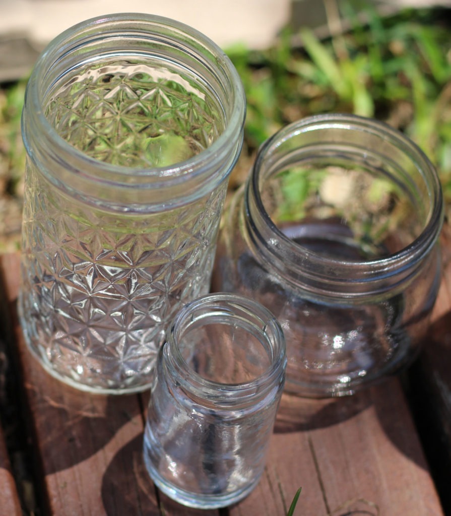 glass jars