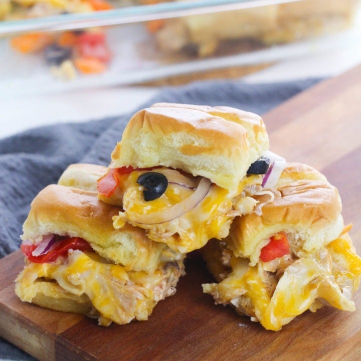 Chicken Enchilada Sliders