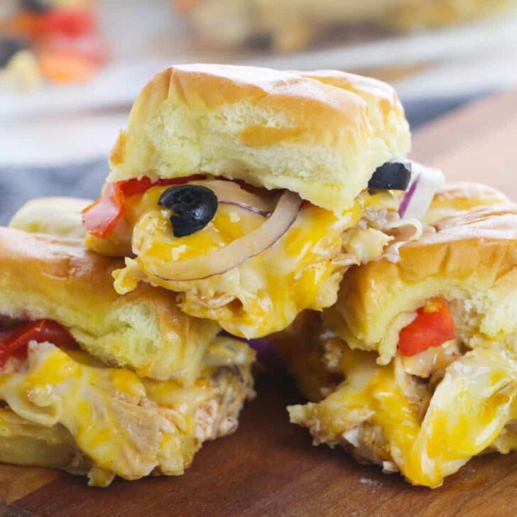Chicken Enchilada Sliders