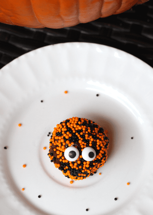 halloween brownie bites monsters
